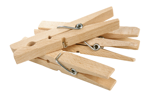 Clothes Pegs – bare market