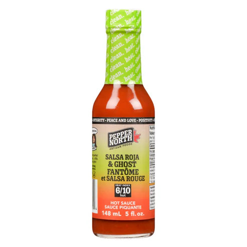 Pepper North Hot Sauce - Salsa Roja + Ghost