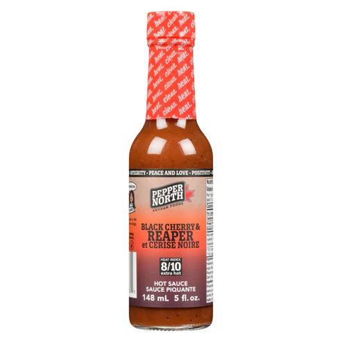 Pepper North Hot Sauce - Black Cherry + Reaper