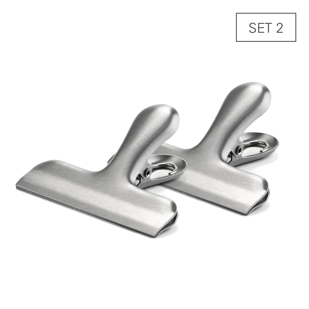 Metal Bag Clips - Set of 2
