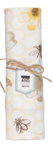 100% Cotton Dishtowel - Bees