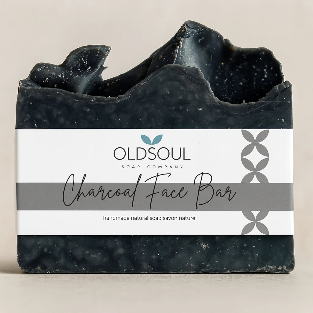 Charcoal Face Bar Soap - Old Soul