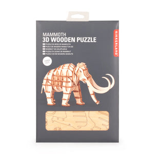 3D Puzzle - Mammoth