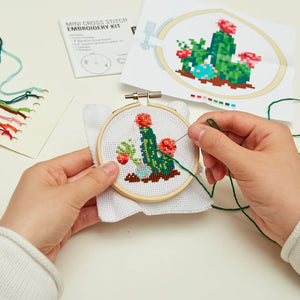 Embroidery Kit - Cactus