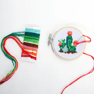 Embroidery Kit - Cactus