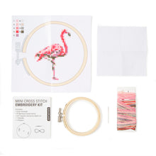 Embroidery Kit - Flamingo