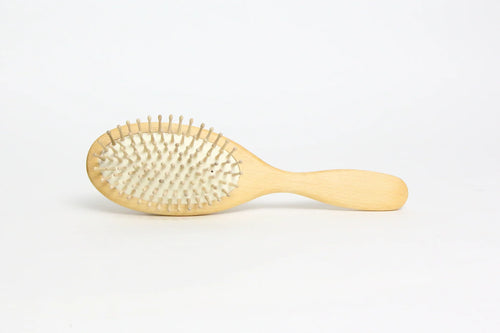 Hairbrush - Straight Wood Pins