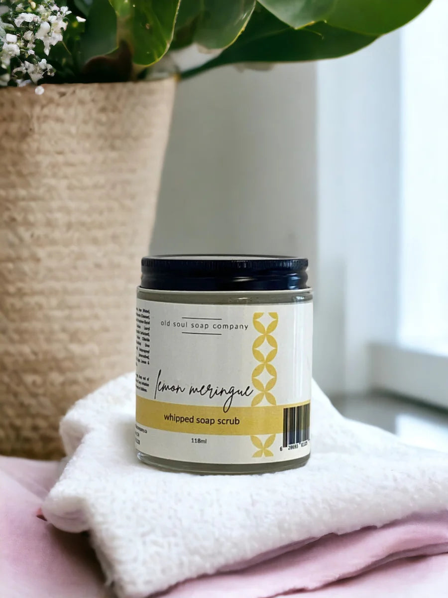 Whipped Soap Scrub - Lemon Meringue