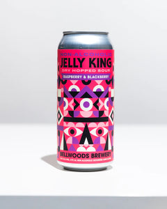Bellwoods Brewery Jelly King Dry Hopped Sour with Raspberry + Blackberry (Non Alcoholic)
