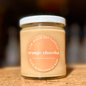 bare market Orange Chocolat Candle