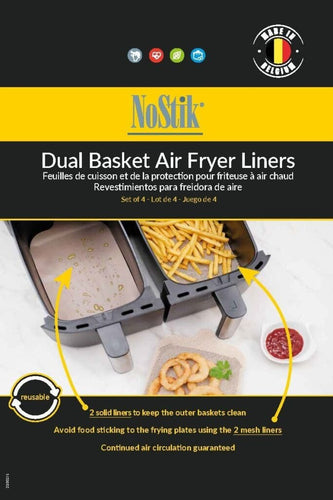 Air Fryer Liners Dual Basket