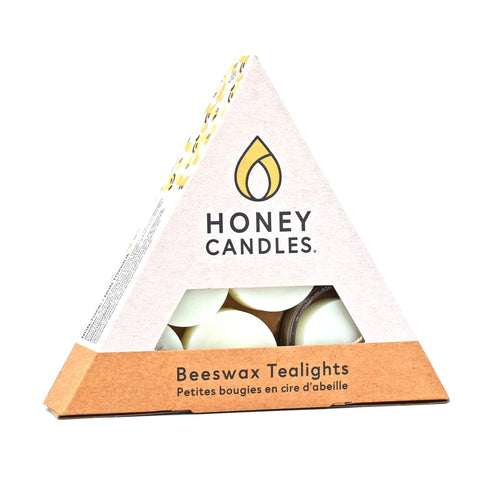 Triangle Tealights 6 pack - Pearl