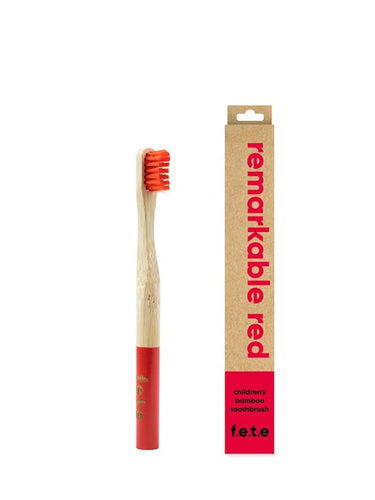 f.e.t.e. Kids Toothbrush - Remarkable Red