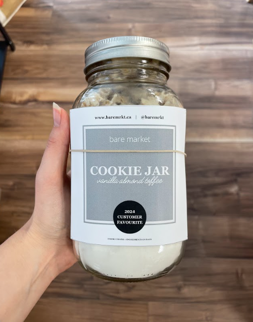 Cookies in a Jar - Vanilla Almond Toffee