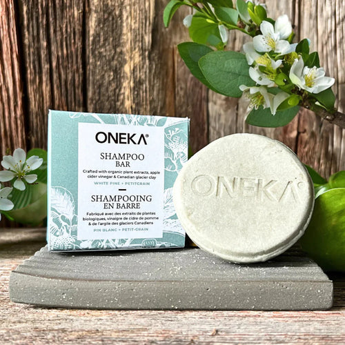 Oneka Shampoo Bar - White Pine + Petitgrain