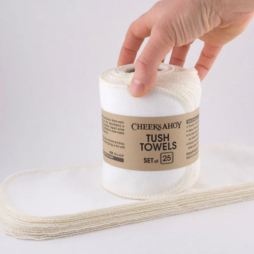 Tush Towels - White