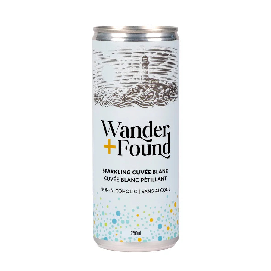 Wander + Found Sparkling Cuvée Blanc Can (Non Alcoholic)