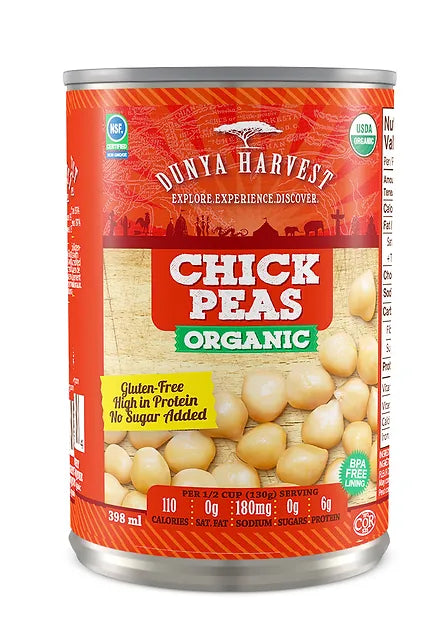 Organic Chickpeas - Dunya Harvest