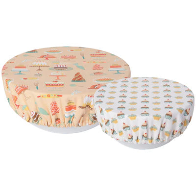 Bowl Cover Set of 2 - Cake Walk