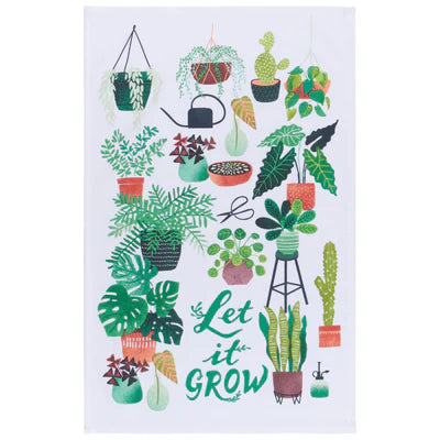 Dishtowel - Let it Grow