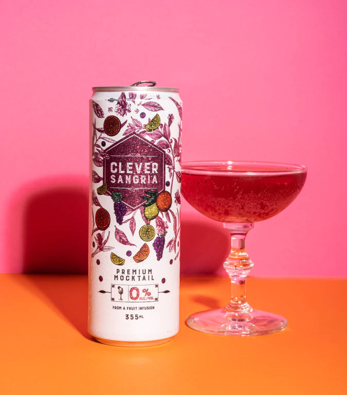 Clever Premium Mocktails Sangria (Non Alcoholic)