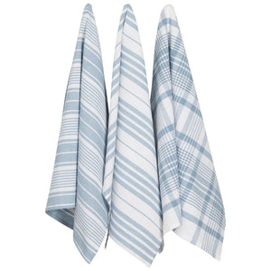 Jumbo Dishtowels Set of 3 - Slate Blue