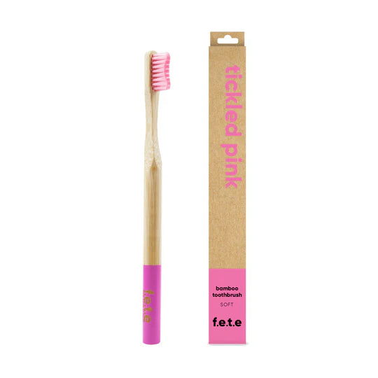 f.e.t.e. Adult Toothbrush - Tickled Pink