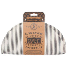 Bowl Cover Set of 2 - Ticking Stripe