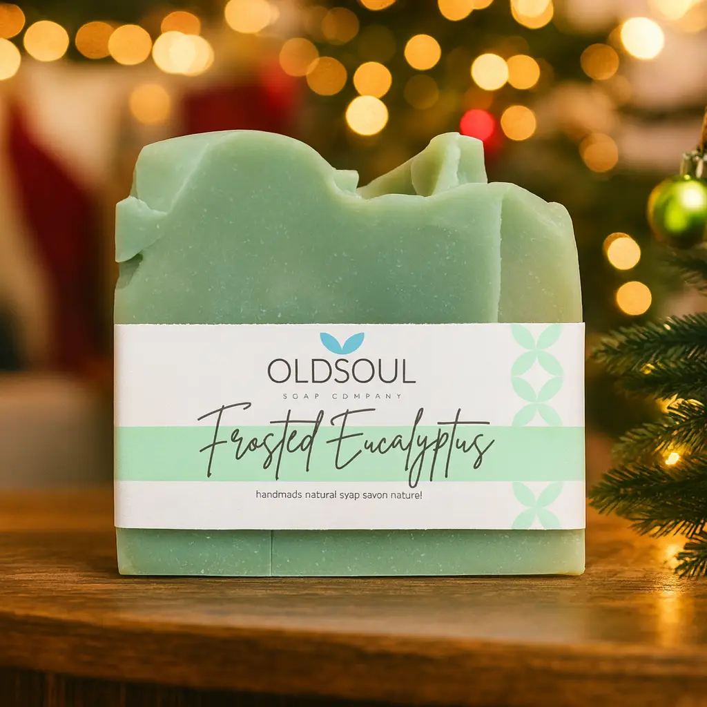 Frosted Eucalyptus Bar Soap - Old Soul