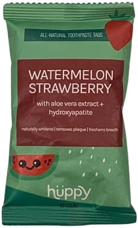 Huppy Toothpaste Tabs REFILL - Watermelon Strawberry