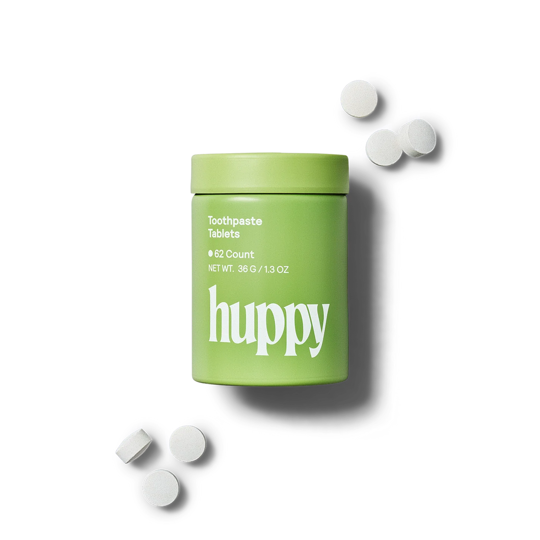 Huppy Toothpaste Tabs - Peppermint