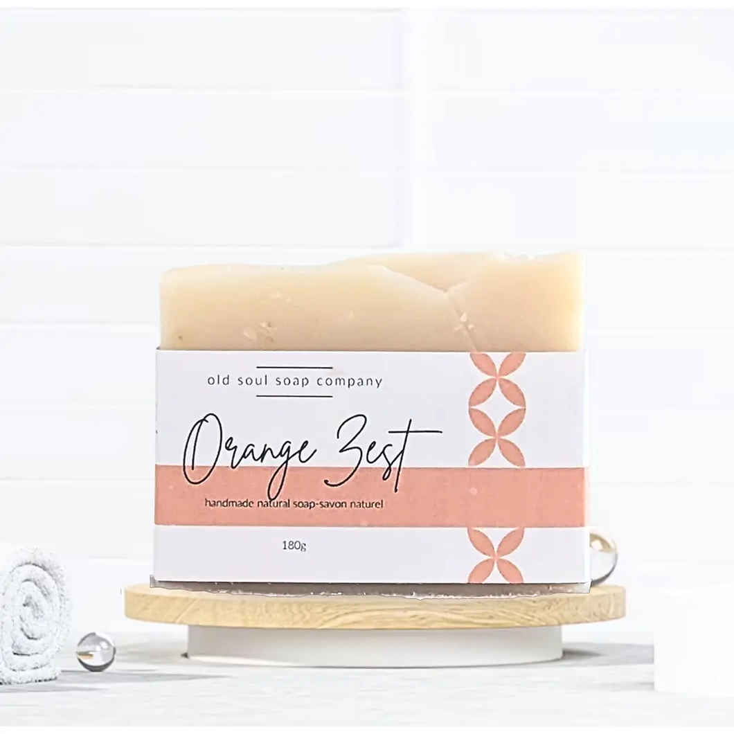 Orange Zest Bar Soap - Old Soul