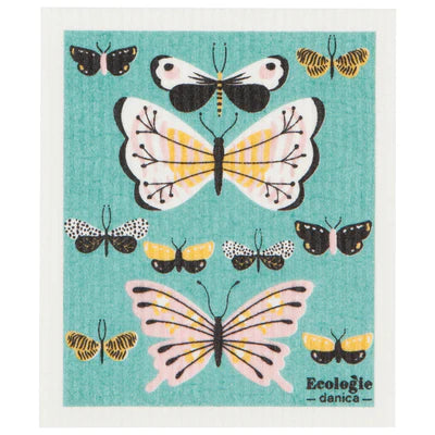 Swedish Sponge Cloth - Butterflies