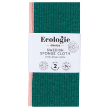 Set of 2 Swedish Sponge Cloth - Evergreen