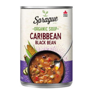 Caribbean Black Bean Organic Soup - Sprague