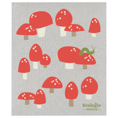 Swedish Sponge Cloth - Totally Toadstools