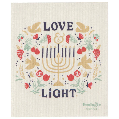 Swedish Sponge Cloth - Love & Light