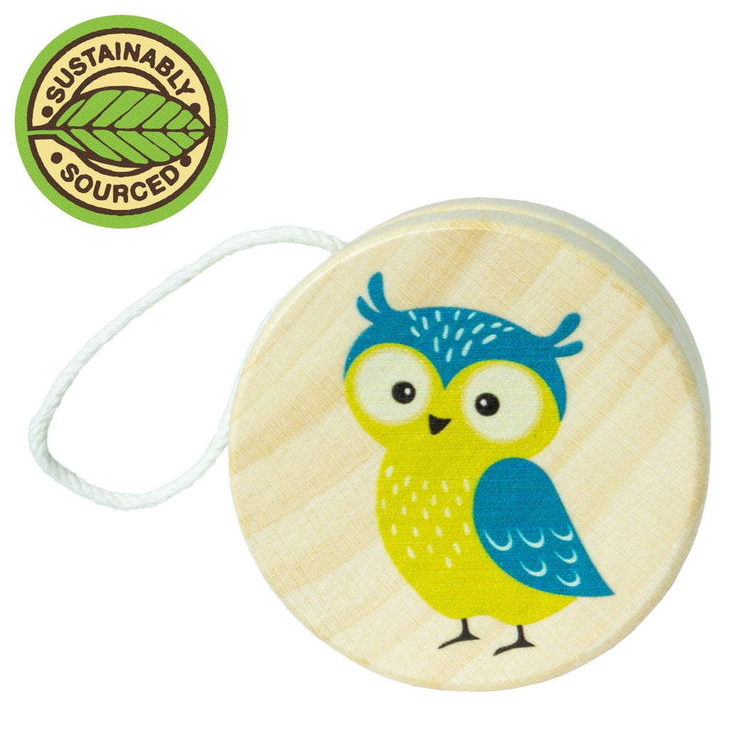 Wooden Wildlife Yo-Yo