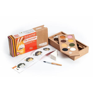 Wildlife 8 Colour Face Painting Kit