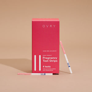 OVRY Pregnancy Test Strips - Small Box (4 Tests)