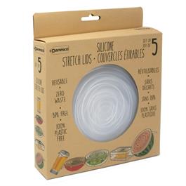 Silicone Stretch Lids - 5 Pack