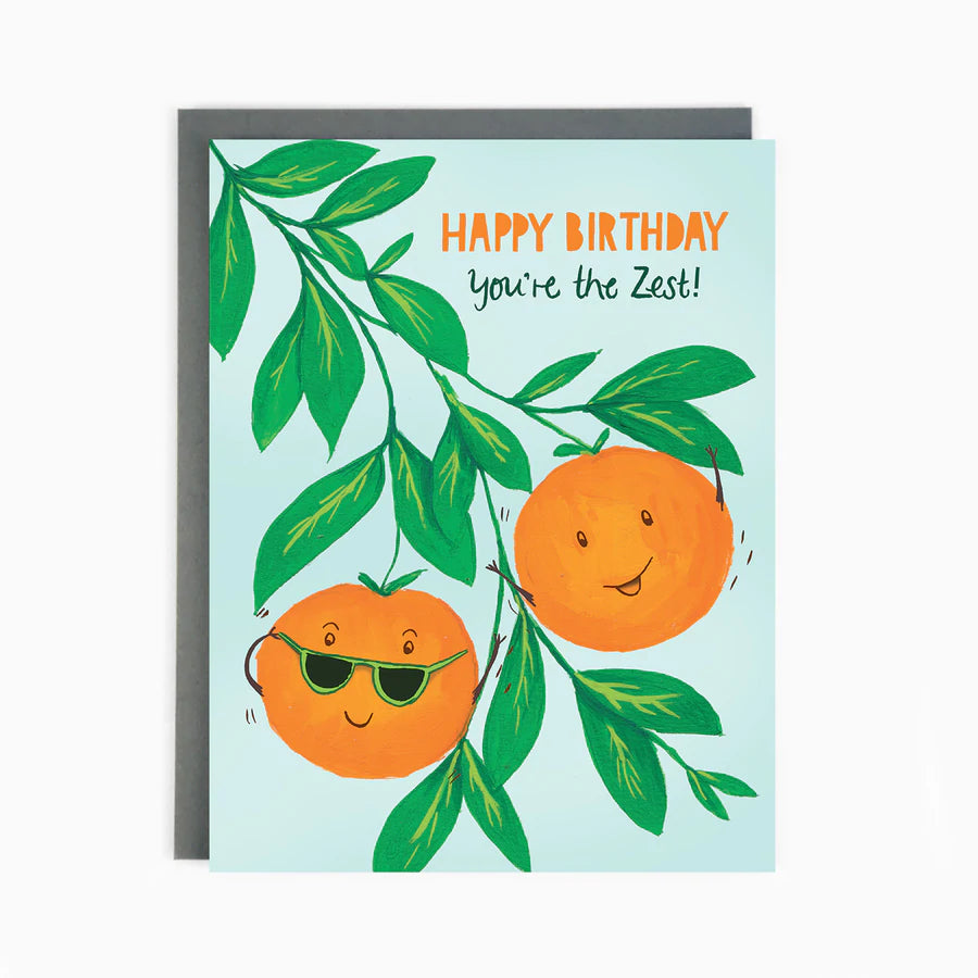 Zesty Birthday Card