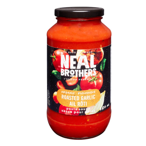 Organic Pasta Sauce, Roasted Garlic - Neal Brothers