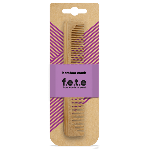 Thin Bamboo Comb - f.e.t.e