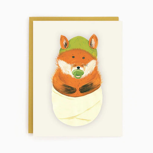 Baby Fox Greeting Card