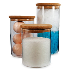 Glass Canister with Cork Lid - 900ml