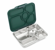Yumbox Stainless Steel Bento Lunchbox - Kale Green