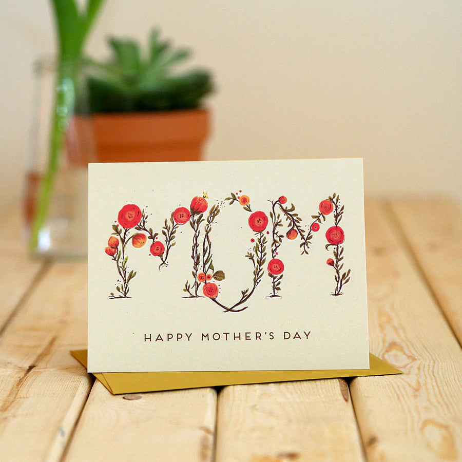 Flowers Mothers Day Card