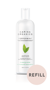 Peppermint Shampoo + Body Wash - Carina Organics