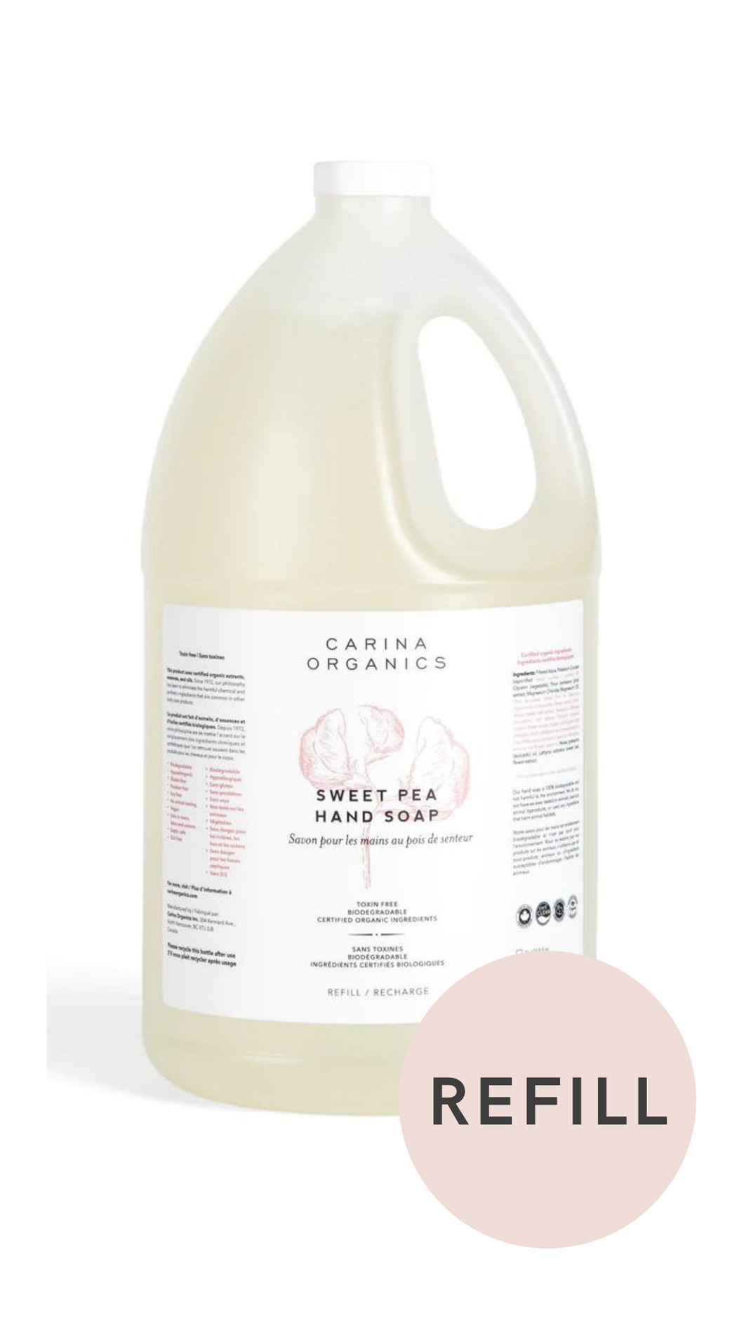 Sweet Pea Hand Soap - Carina Organics